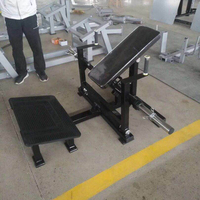 Brightway force sport Fitness équipement d'entraînement Gym hanche développeur hanche plaque de poussée chargée équipement de gymnastique Glute Drive Machine