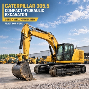 Excavatrice d'occasion modèle 2025 305.5 avec télécommande hydraulique proportionnelle sans fil industrielle à vendre - Product Image 1