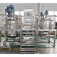 Machine industrielle de fabrication de dentifrice, ligne de production automatique complète de dentifrice, équipement de mélange homogénéisateur de dentifrice