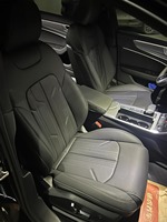 Sièges sport en fibre de carbone personnalisés Audi A3 A4 A5 A6 A7 A8 Q3 Q5 Q7 en cuir véritable et PVC pour RS6 RS7 Barrel Racing Automotive