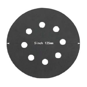 Disco de lija con almohadilla de amortiguación de 5 pulgadas (125 mm) con adhesivo para pulir madera, metal y plástico - Product Image 1
