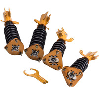 Kits de Suspensión Coilover Amortiguadores de Rebote Ajustables MaXpeedingrods para Toyota Celica GT GTS FWD ST182 1990-1999
