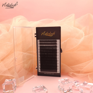 Ellipse 12 Rows Matte Black 0.15mm C Curl Flat Lash <strong>Extension</strong> Individual <strong>Mink</strong> 12mm <strong>Eyelash</strong> <strong>Extensions</strong> - Product Image 1