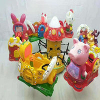 Parc d'attraction pour enfants pas cher manèges thème animal rotation levage petit avion mini tour en avion
