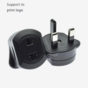 英国旅行适配器通用转英式转换插头 13A250V 剃须刀适配器插头 美国欧盟英国<span class=keywords><strong>2</strong></span>针转<span class=keywords><strong>3</strong></span>针 - Product Image 1