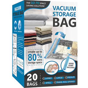 <span class=keywords><strong>Bolsas</strong></span> de Compresión <span class=keywords><strong>al</strong></span> Vacío de Material PAPE con Bomba Manual <span class=keywords><strong>para</strong></span> <span class=keywords><strong>Ropa</strong></span>, Edredones y Colchones - Bolsa Reutilizable <span class=keywords><strong>para</strong></span> Ahorrar Espacio - Product Image 4