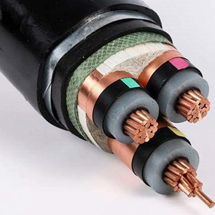 0.055 mm² 100m Cable multicore apantallado 3 núcleos Negro-PP000294 