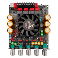 Carte amplificateur ZK-APTX3 Bt 2.1 canaux 300W+300W+600W, puce amplificateur Tpa3255, caisson de basses, système audio stéréo, égaliseur, amplificateur