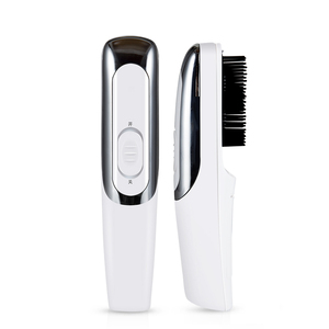 2026 New Trending ElectricHair Red Led LCD Battery-Powered Salon Equipment <b>Scalp</b> <b>Massage</b> Hair Straightener Comb for Household RV - Product Image 1