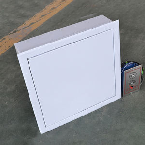 Sortie d'échappement de fumée de type plaque Climatisation à proximité et à télécommande Sortie d'air en acier inoxydable Soupape d'échappement d'incendie 3C - Product Image 3