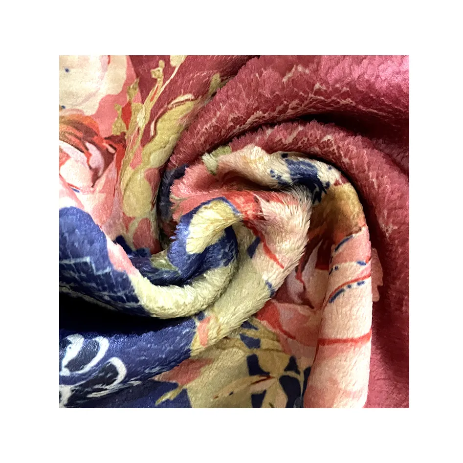 Супермягкая бархатная пижама из 100% полиэстера с цифровой печатью для домашнего текстиля