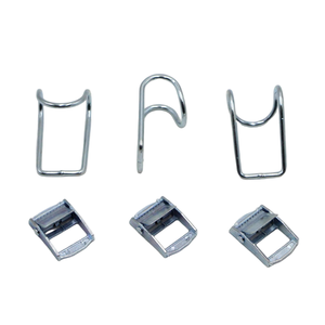 Gancho en U de Alambre Metálico Abierto de Acero Inoxidable Galvanizado <span class=keywords><strong>FRIMA</strong></span> de 25 mm de Ancho, Tamaño Personalizado, Logotipo Personalizado Aceptado para Uso General - Product Image 2