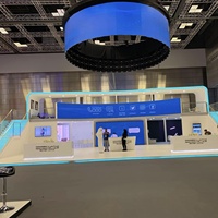 Mur vidéo LED flexible/courbé P3.91 IP65 pour suspension sur truss, affichage intérieur pour location, toile de fond de scène et utilisation en ascenseur
