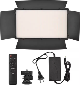 Kit de Lumière LED Professionnel Photo et Vidéo Vari-Couleur Pro LED 800, Éclairage Vidéo et Photographie <span class=keywords><strong>avec</strong></span> 2 Batteries et Chargeur - Product Image 3