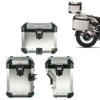 Pour BMW R1200GS R1250GS Adventure Adv LC 2014-2022 Sacoches latérales Top Case Protection Aluminium Sacoches arrière Sacoches de selle Coffre arrière