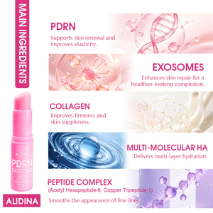 <span class=keywords><strong>M</strong></span> PDRN Pink Collagen Volume Multi Balm Stick PDRN Collagen Baume Visage et Corps pour le Cou, le Front et les Rides d'Expression, Soin Repulpant et Éclatant - Product Image 3
