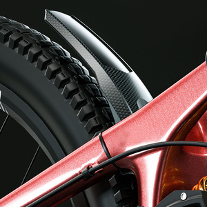 Protetores de Lama para Bicicleta Acessórios para Bicicletas de Montanha Para Equipamentos de Ciclismo com Para-lamas Dianteiro e Traseiro Estendidos - Product Image 4