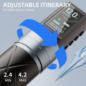 Máy phun xăm không dây Ghostaxe Fast Charging, hành trình kim 4.2mm, kèm 2 pin 1800mAh - Product Image 4