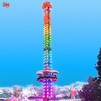 Vente en gros Prix direct usine Jeux de parc d'attractions Tour de chute libre et Manèges Tour de chute libre rotative