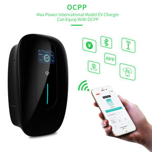 Greenscience-Estación <span class=keywords><strong>de</strong></span> punto <span class=keywords><strong>de</strong></span> <span class=keywords><strong>carga</strong></span> para coche eléctrico, cargador EV <span class=keywords><strong>de</strong></span> CA 220V, 1 fase, nivel 2, Wallbox, 7kw - Product Image 6