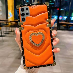 Funda con Diseño de Corazón 3D para <span class=keywords><strong>Samsung</strong></span> Galaxy S20FE S21FE S21 S22, para Galaxy Note 20 Ultra, Funda Protectora para Teléfono con Anillo - Product Image 3