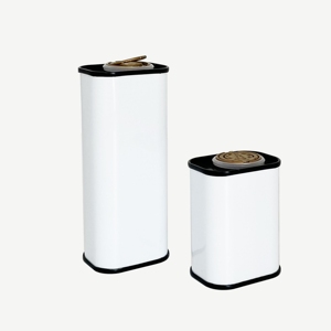 Boîtes en fer blanc rectangulaires personnalisées avec logo, 100 ml/120 ml, pour huile d'olive, huile comestible, aliments en conserve et bonbons - Product Image 5