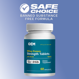 Comprimés de protéines de lactosérum OEM/ODM avec <span class=keywords><strong>BCAA</strong></span> |   Complément alimentaire pour la prise de masse musculaire et la récupération (marque blanche disponible) - Product Image 5