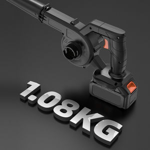 Souffleur de poussière sans fil 21V 7-en-1, mini souffleur de feuilles de jardin à aspiration, souffleur d'air à batterie lithium, collecteur de poussière - Product Image 5