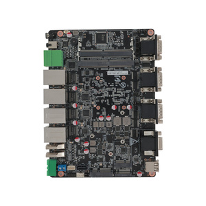 Không quạt Bo mạch chủ công nghiệp 4 Ethernet LAN 6 RS232 RS485 COM Mạng Máy chủ Ubuntu tường lửa Router <span class=keywords><strong>GPIO</strong></span> 12V Mainboard - Product Image 3