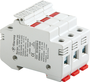GALAXY YRPV 30 V <span class=keywords><strong>DC</strong></span> 32A وحدة تركيب الصمامات الكهربائية الضوئية ، وحدة تركيب الصمامات DIN ، حامل الصمامات الكهروضوئية الشمسية IP65 - Product Image 5