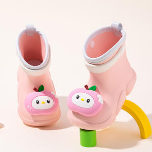 Bottes <span class=keywords><strong>de</strong></span> <span class=keywords><strong>pluie</strong></span> personnalisées <span class=keywords><strong>de</strong></span> nouvelle conception pour garçons et enfants, super résistantes à l'usure, durables, imperméables, en caoutchouc, faible MOQ, bottes <span class=keywords><strong>de</strong></span> <span class=keywords><strong>pluie</strong></span> en EVA - Product Image 6