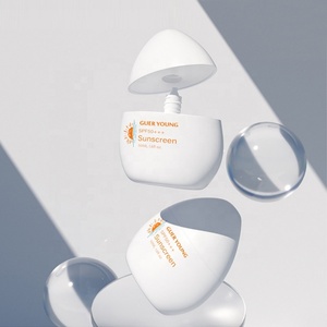 Emballage de bâton de crème solaire écologique, tube ovale plat à presser pour crème solaire et lotion pour le visage - Product Image 6