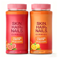 Gummies OEM pour Femmes Cheveux, Ongles et Peau en Croissance — Collagène, Biotine, Vitamine C. Complément Alimentaire Adulte Soutien E-Santé