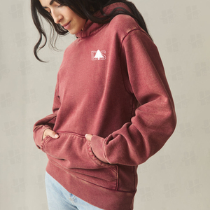 Bulk Custom Digital Print High Quality Loose Fit Cotton <b>Polyester</b> Blend Luxury <b>Hoodie</b> Unisex Aged Retro Wash <b>Hoodie</b> - Product Image 3