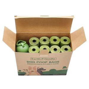Distributeur de sacs à déjections canines biodégradables personnalisés avec sacs épaissis en matériau HDPE+EPI, utilisation toutes saisons, OEM disponible - Product Image 1