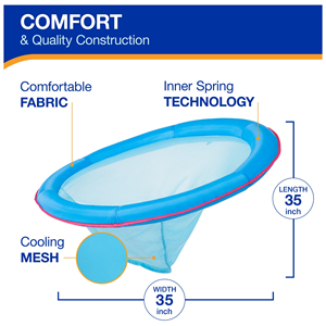 Tiktok רבי מכר שוחים אביב צפות פאפאסאן לאגר מבוגר 15 + מתקפל 35x35x6in קל לנשיאה - Product Image 3