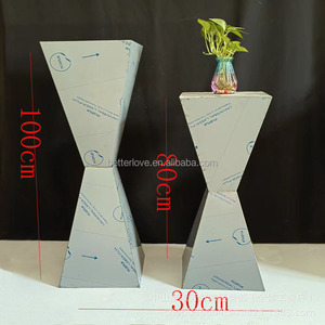 Hiện đại thép không gỉ hoa thiết bị Bảng trang trí đám cưới centerpieces đạo cụ Đảng đường hướng dẫn cho các sự kiện đám cưới - Product Image 5