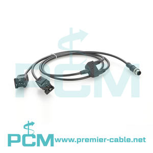 DJ7021A-3.5-21 автомобильный двигатель топливный инжектор штекер M12 датчик сплиттер кабель 282189-1 автоматический электромагнитный клапан совместимый 7520300 - Product Image 3