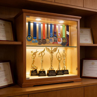 Trophées et médailles Vistarts en gros, médailles de récompense personnalisées en alliage de zinc 3D, médailles de basket-ball et de football avec rubans