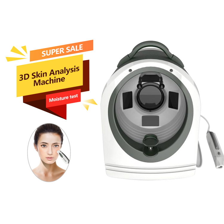 Skin Analysis Machine Portable Facial Skin Gas Analyzer for Salon Pigmentation Pores Facial Equipment