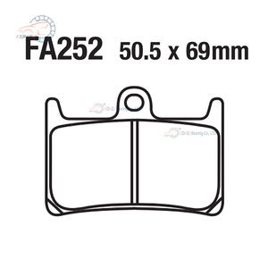 Cqhzj สำหรับ <span class=keywords><strong>Yamaha</strong></span> MT-07 MT-09 XFR fjr <span class=keywords><strong>1300</strong></span> <span class=keywords><strong>YZF</strong></span> 1000 T-MAX แผ่นดิสก์เบรกหน้าและหลัง FA252 - Product Image 6