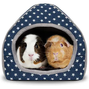 Hamster Huis Grote Verbergen-Out Voor Konijn Fret Egel Chinchilla Bebaarde Draak Winter Nest Cavia Bed Cave Cozy