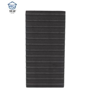 Prensador de parrilla de hierro fundido (con mango de madera mejorado), antiadherente, respetuoso con el medio ambiente, para hacer hamburguesas <span class=keywords><strong>a</strong></span> <span class=keywords><strong>la</strong></span> parrilla, <span class=keywords><strong>carne</strong></span> personalizable - Product Image 1