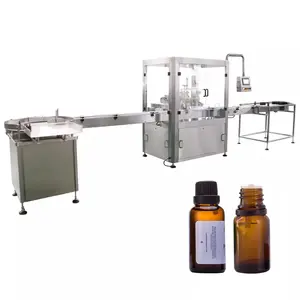 Aman ngành công nghiệp fshirtautomatic chai đóng nắp Syrup điền Máy Chai Thủy Tinh máy giặt rửa kính 3600bph