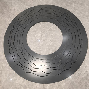 आउटडोर उपयोग के लिए डार्क ग्रे पेंटिंग राउंड वॉकवे पेड़ की सुरक्षा कवर प्लेट - Product Image 1