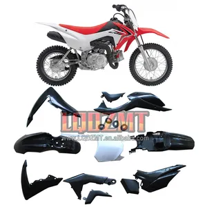 Karosserie-Rahmen-Kit für HONDA CRF110 CRF 110 CC CRF-110 2013 2014 2015 Dirt Pit Bike Motocross Offroad Mini-Motorrad kundenspezifische Karosserieverkleidung