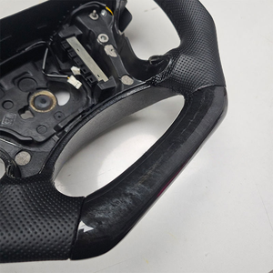 Volant en fibre de carbone pour Mercedes Benz R230 W219 W209 W211 CLK G55 <span class=keywords><strong>E55</strong></span> - Product Image 3