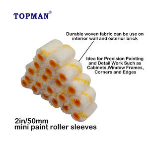 Topman 2 pollici piccoli Mini rulli di vernice <span class=keywords><strong>per</strong></span> la verniciatura di precisione <span class=keywords><strong>per</strong></span> armadi cornici di finestre <span class=keywords><strong>angoli</strong></span> e bordi - Product Image 3