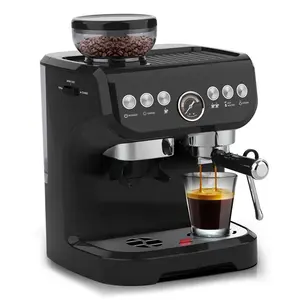 OEM Manual Operation Home Commercial Grinder Espresso Machine