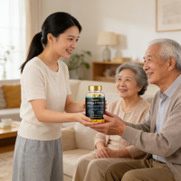 Cápsulas de Aceite de Pescado Omega 3 de Alta Calidad OEM 1000mg, Softgels Fáciles de Tragar con Sabor a Limón